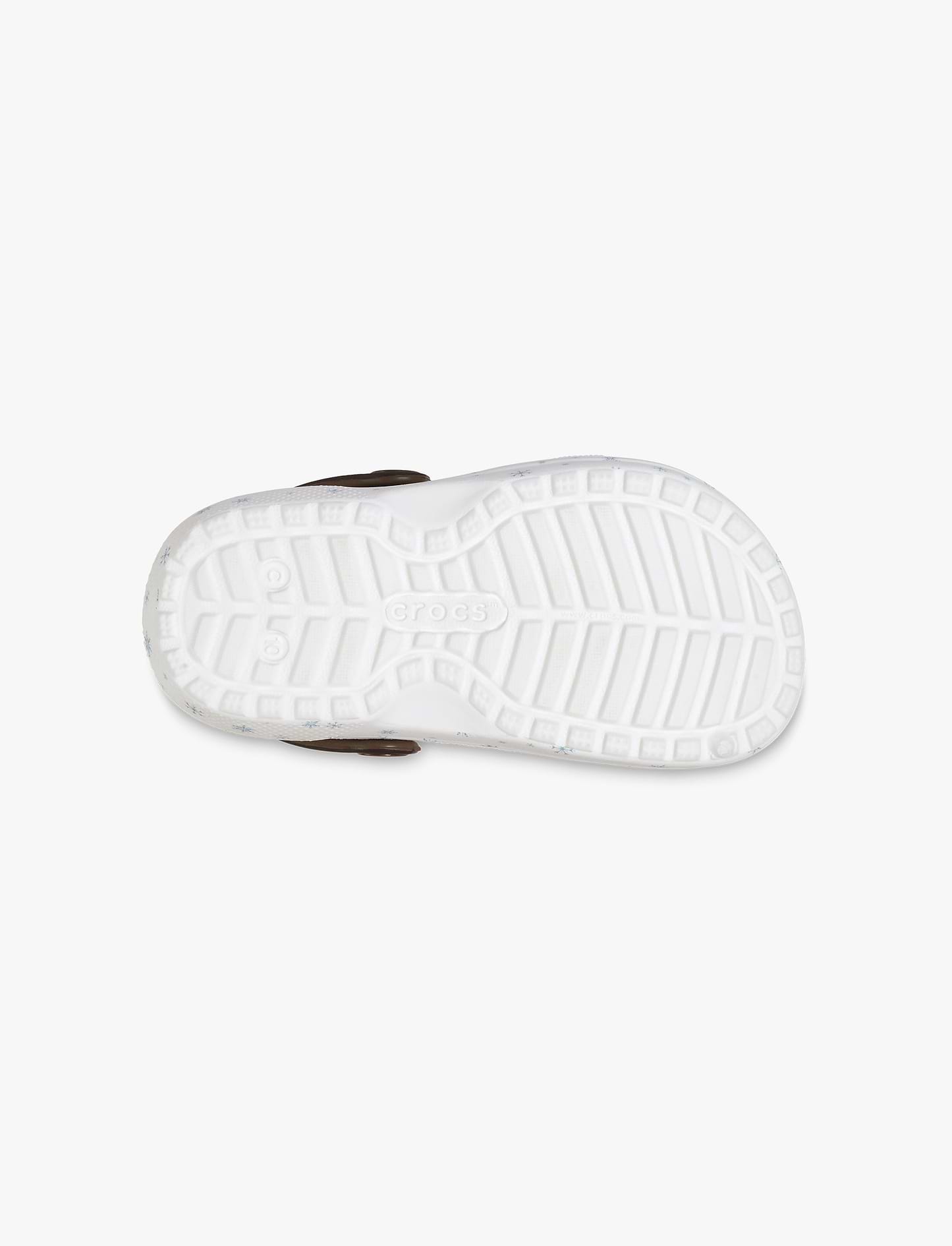 Crocs Toddlers' Disney Frozen Olaf Lined Classic Clog K - כפכפים פרוותיים קרוקס פרוזן אולף לילדים