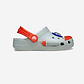 Crocs Classic Rocket Ship Clog T - כפכפי קרוקס קלוג לילדים בצבע אפור בעיצוב חללית