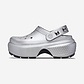 Crocs Stomp Metallic Clog - כפכפי קלוג פלטפורמה קרוקס לנשים