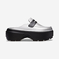Crocs Stomp Metallic Loafer- כפכפי קרוקס מוקסין פלטפורמה לנשים