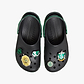 Crocs Harry Potter Slytherin Classic Clog  - כפכפי קרוקס קלוג הארי פוטר סלית'רין בצבע שחור/ירוק