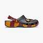 Crocs Harry Potter Gryffindor Classic Clog  - כפכפי קרוקס קלוג הארי פוטר גריפינדור בצבע שחור/בורדו