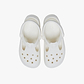 Crocs Classic Mary Jane Clog T - כפכפי קלוג קרוקס מרי ג'ין לבנות מידות קטנות בצבע לבן גיר