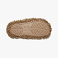 Crocs Classic Doodle Fur Slide - כפכפי פרווה סלייד קרוקס בצבע חום כהה