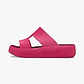 Crocs Getaway Groove Platform HStrap - סנדלי פלטפורמה קרוקס לנשים בצבע ורוד