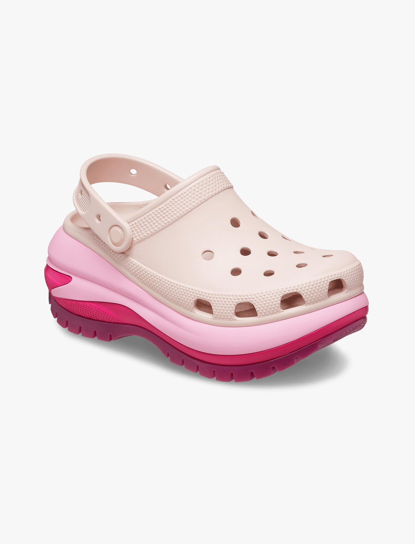 Crocs Mega Crush Matte Clog - כפכפי קרוקס פלטפורמה מגה קראש מאטל לנשים