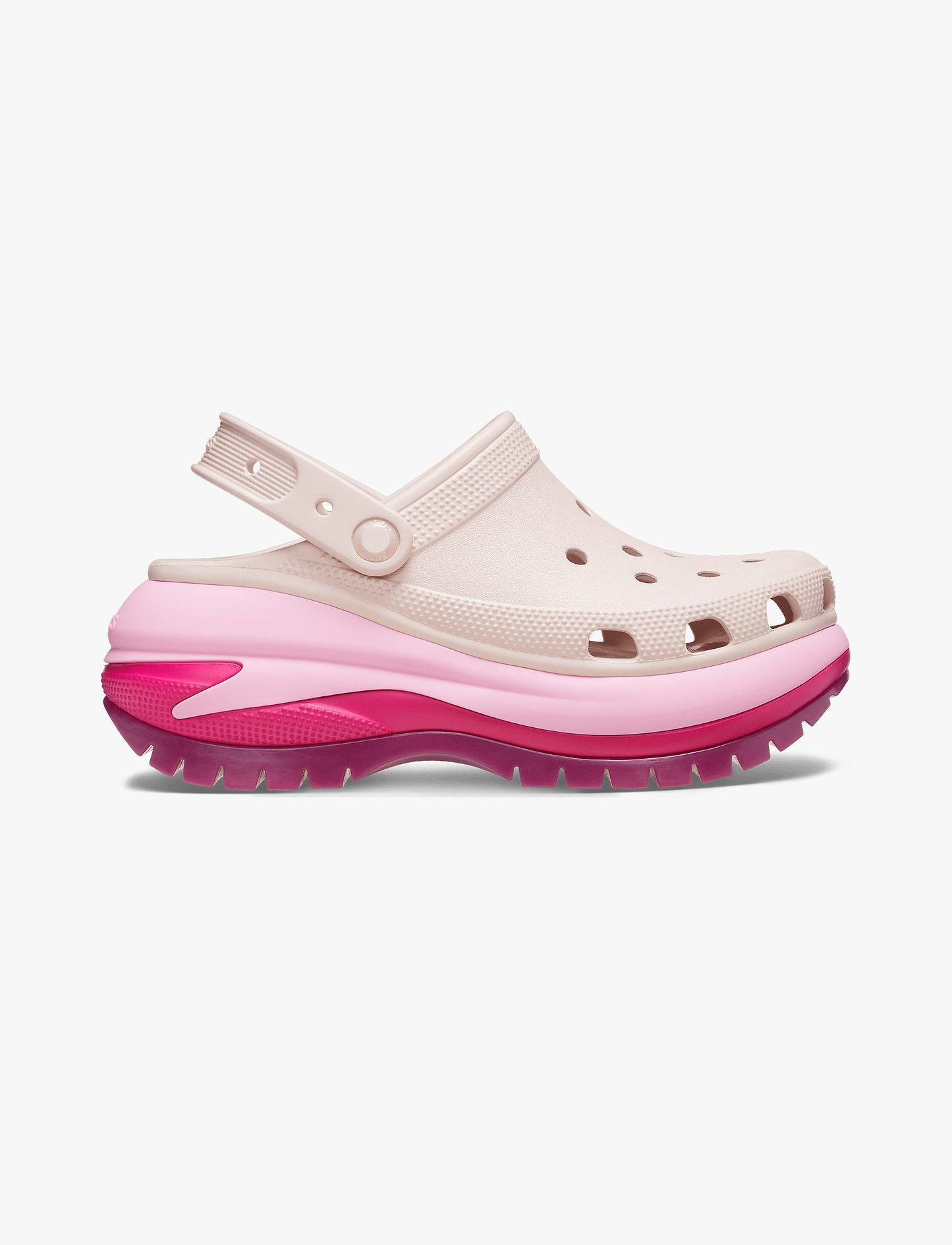 Crocs Mega Crush Matte Clog - כפכפי קרוקס פלטפורמה מגה קראש מאטל לנשים