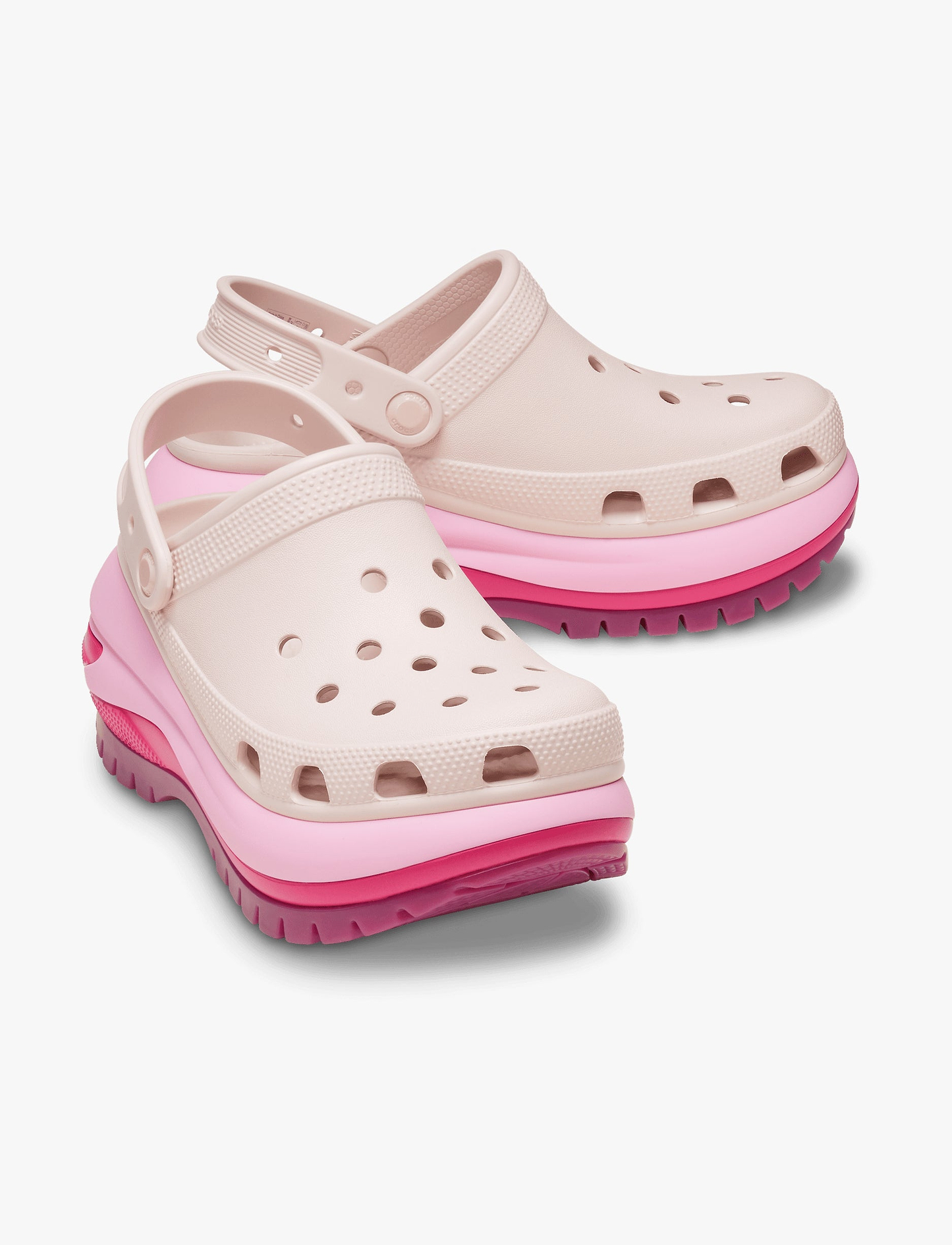 Crocs Mega Crush Matte Clog - כפכפי קרוקס פלטפורמה מגה קראש מאטל לנשים