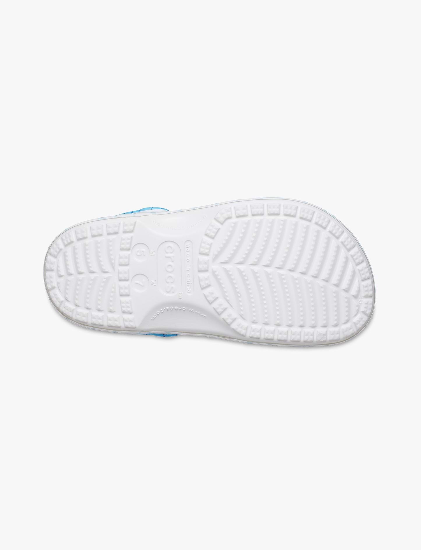 Crocs Smurfs Classic Clog - כפכפי קרוקס דרדסים בצבע תכלת/לבן