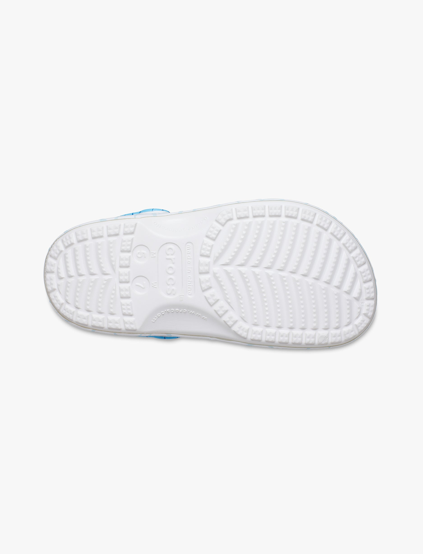 Crocs Smurfs Classic Clog - כפכפי קרוקס דרדסים בצבע תכלת/לבן