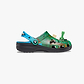 Crocs Minecraft Classic Clog K -כפכפי קרוקס קלוג מיינקרפט לילדים בצבע ירוק/שחור