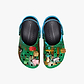 Crocs Minecraft Classic Clog K -כפכפי קרוקס קלוג מיינקרפט לילדים בצבע ירוק/שחור