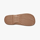 Crocs Classic Women's Cross Strap - כפכפי קרוקס לנשים בצבע חום