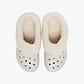 Crocs Classic Blitzen IV Clog - כפכפים פרוותיים בליצן קרוקס בצבע אבן