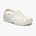Crocs Classic Floral Cut Out Clog - כפכפי קרוקס לנשים בצבע לבן גיר
