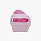 Crocs Classic Floral Cut Out Clog - כפכפי קרוקס לנשים בצבע ורוד חלבי