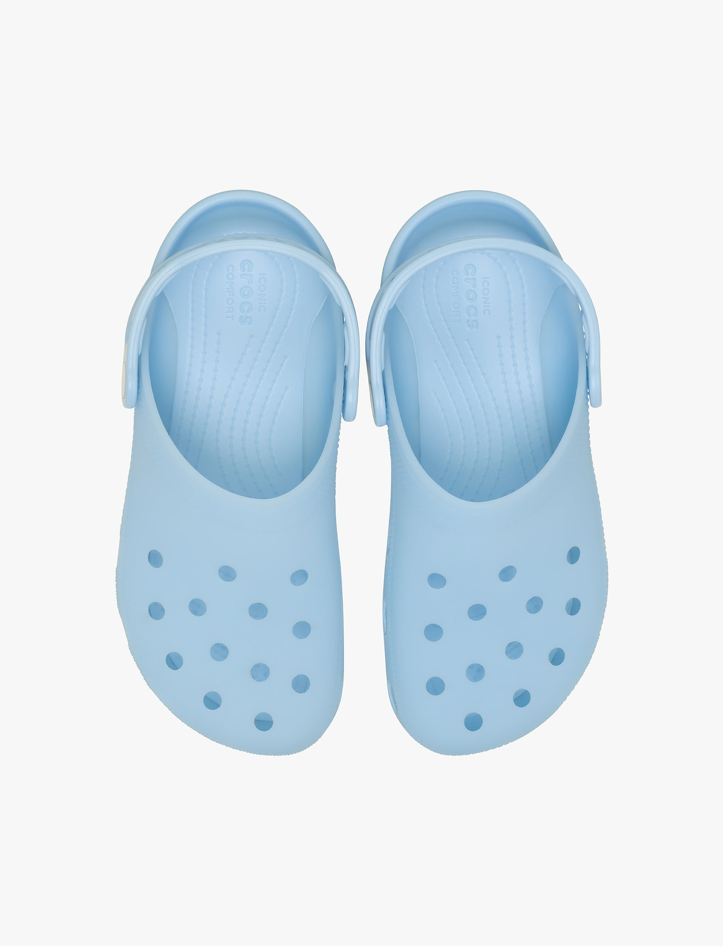 Crocs Classic Frosted Clog - כפכפי קלוג קרוקס בגימור שקוף-מט