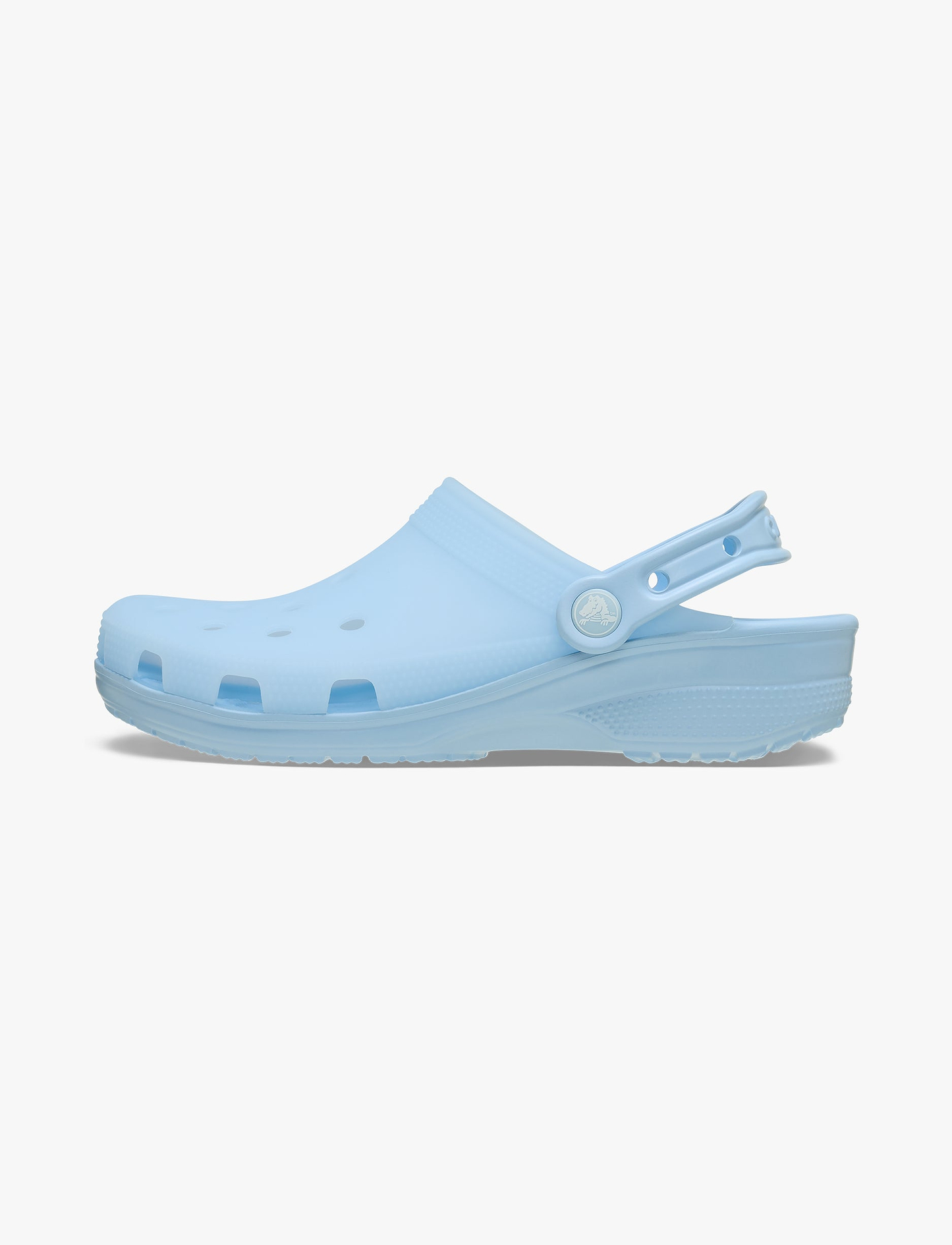 Crocs Classic Frosted Clog - כפכפי קלוג קרוקס בגימור שקוף-מט
