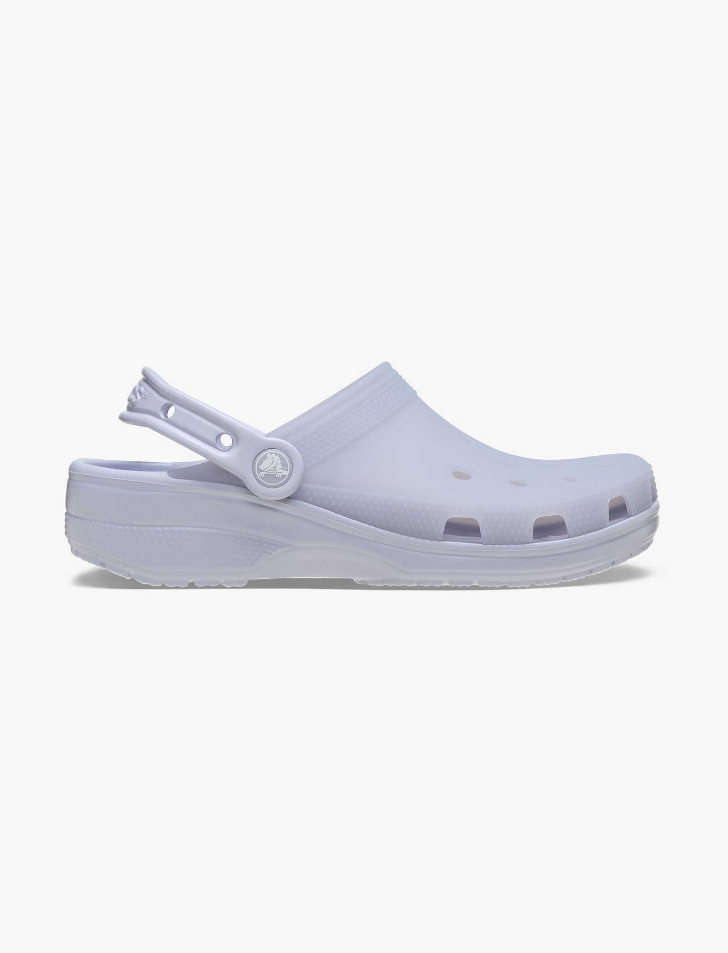 Crocs Classic Frosted Clog - כפכפי קלוג קרוקס בגימור שקוף-מט