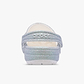 Crocs Classic Iridescent Glitter Clog K - כפכפי קרוקס קלוג גליטר לבנות בצבע לבן נצנצים