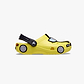 Crocs Classic IAM Race Car Clog T - כפכפי קלוג קרוקס לילדים בעיצוב מכונית מירוץ בצבע צהוב/שחור