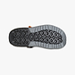 Crocs Swiftwater Mesh Deck Sandal -  סנדלי קרוקס סוויפווטר לגברים בצבע מיראז' אפור/שחור