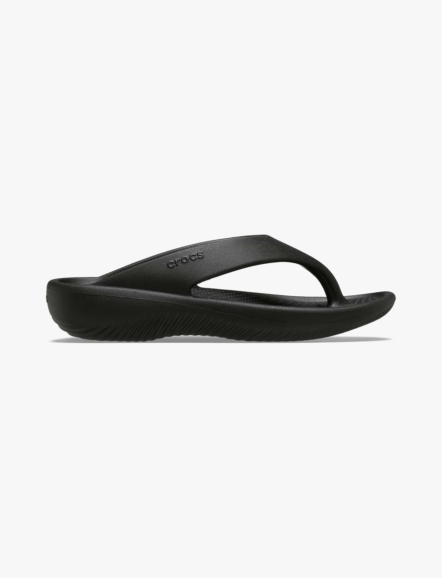 Crocs Mellow Recovery - כפכפי אצבע קרוקס לנשים בצבע שחור
