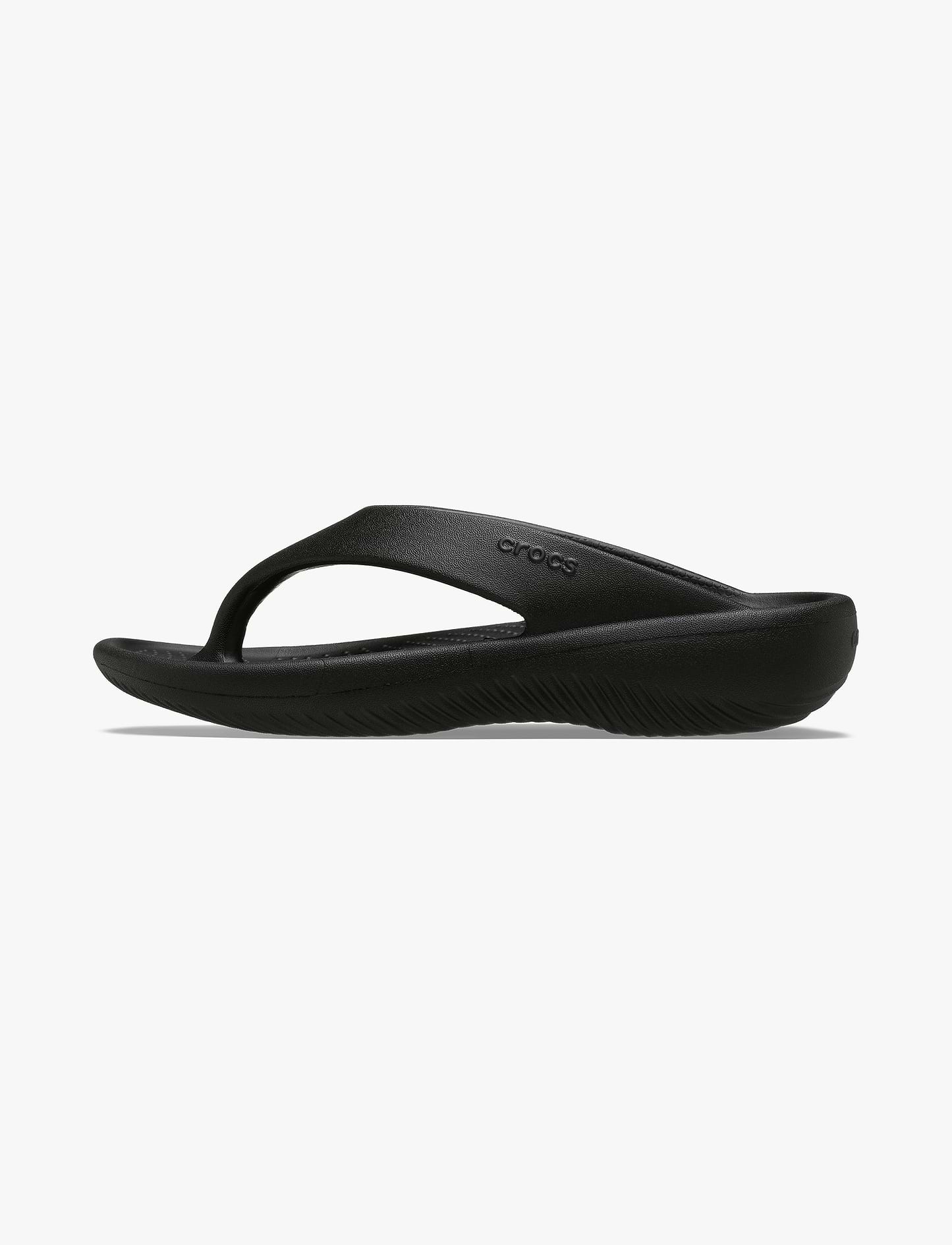 Crocs Mellow Recovery - כפכפי אצבע קרוקס לנשים בצבע שחור
