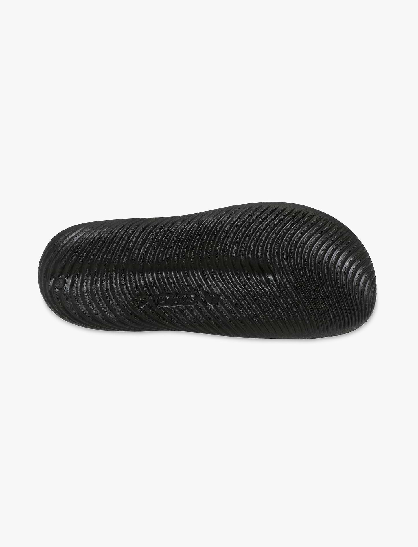 Crocs Mellow Recovery - כפכפי אצבע קרוקס לנשים בצבע שחור