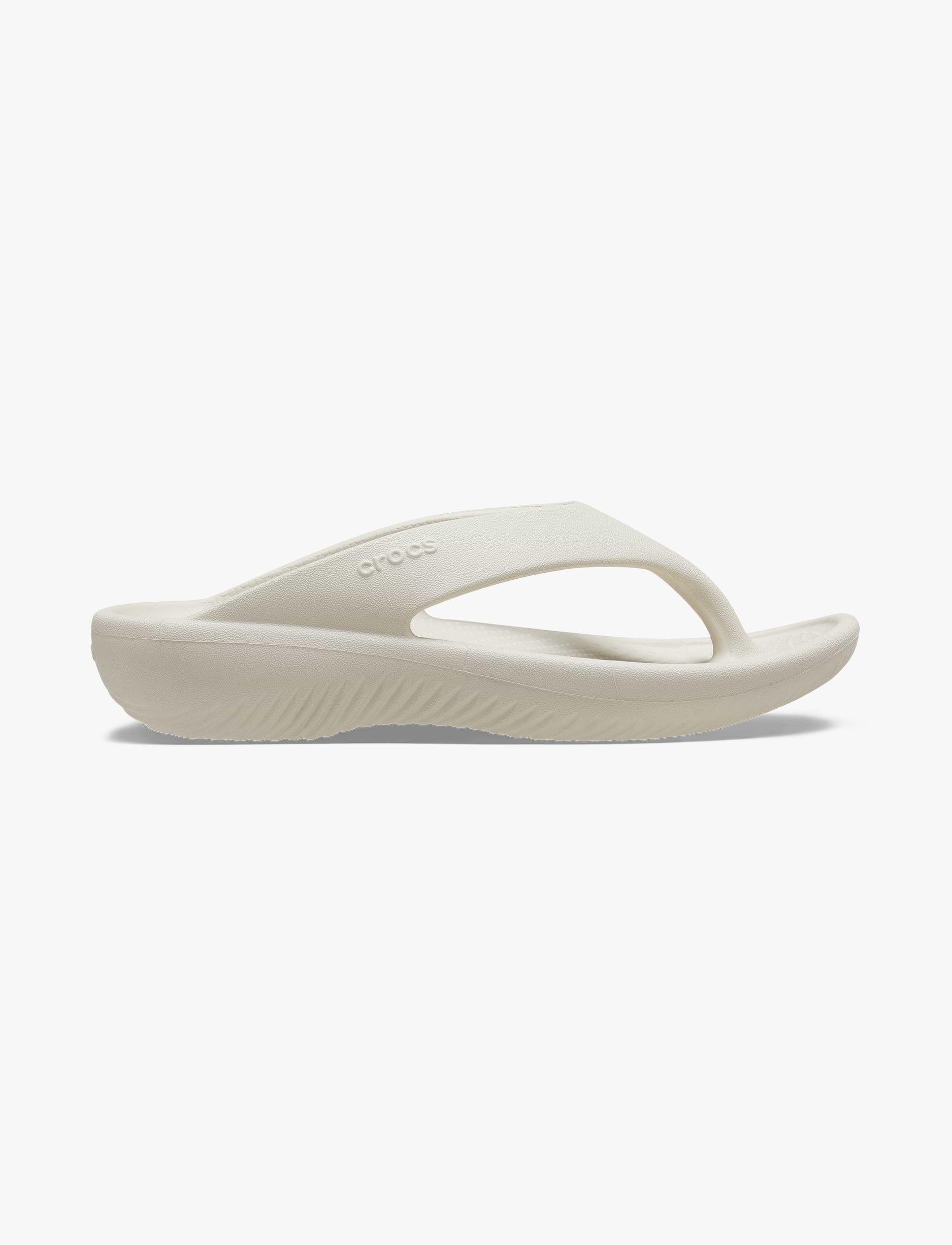 Crocs Mellow Recovery - כפכפי אצבע קרוקס לנשים בצבע סטוקו
