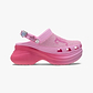Crocs Juicy Couture Bae Clog - כפכפי פלטפורמה קרוקס ג'וסי קוטור לנשים  בצבע ורוד
