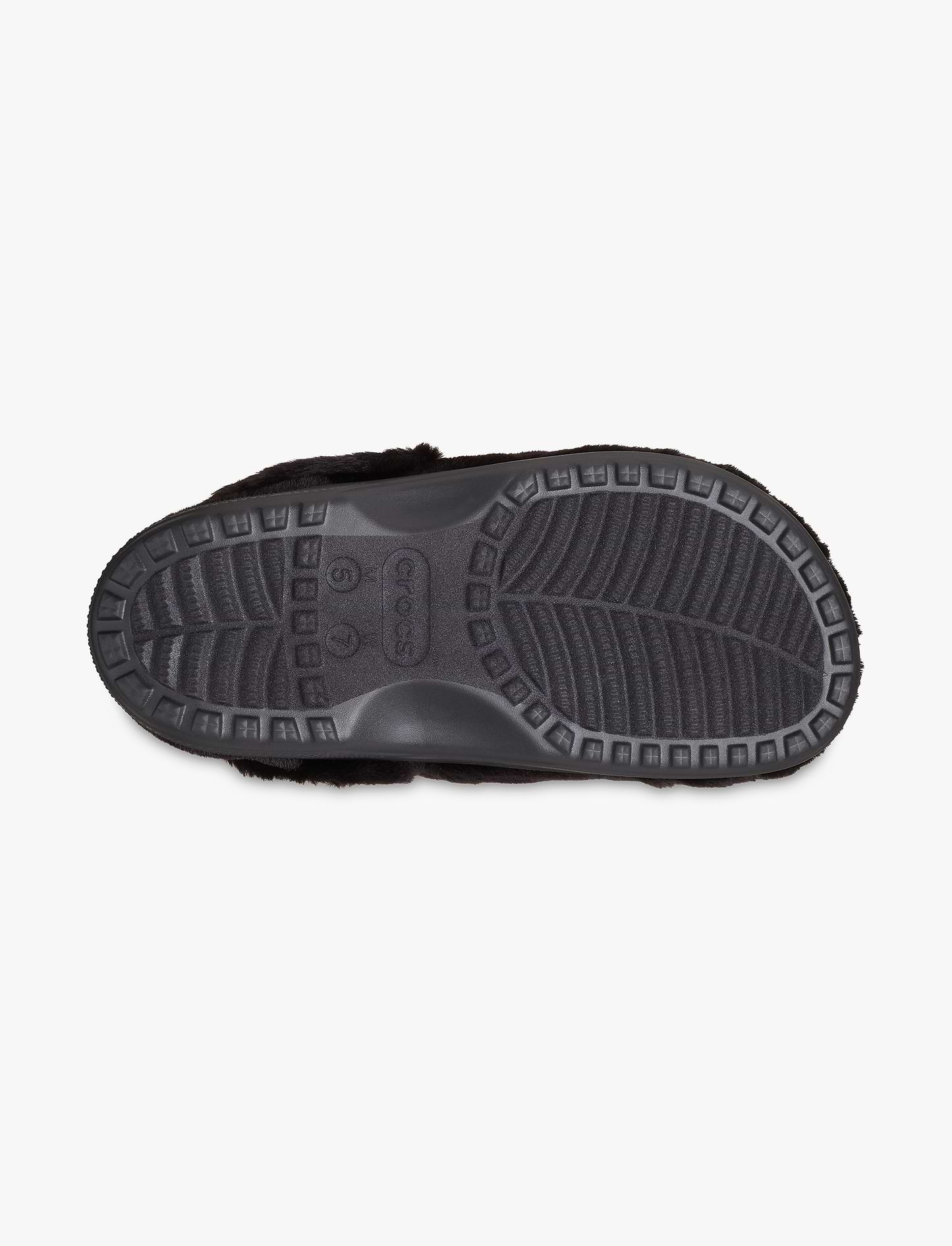 Crocs Classic Unfurgettable Clog - כפכפי קרוקס פרוותיים לנשים בצבע שחור
