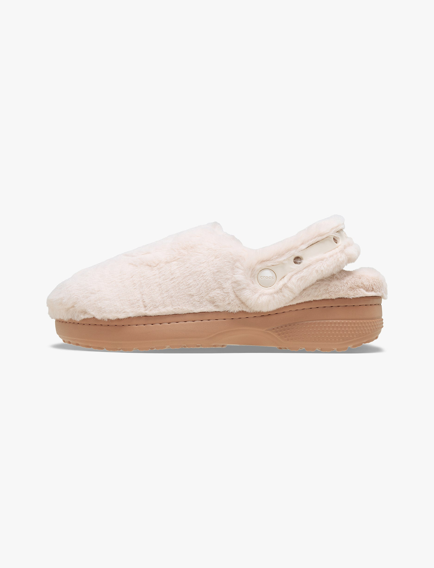 Crocs Classic Unfurgettable Clog - כפכפי קרוקס פרוותיים לנשים בצבע קוורץ