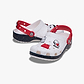 Crocs Peanuts Classic Clog K -  כפכפי קלוג  קרוקס סנופי לילדים בצבע לבן/שחור/אדום