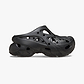 Crocs Caged Clog - כפכפי קרוקס פלטפורמה לנשים בצבע שחור