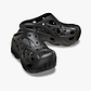 Crocs Caged Clog - כפכפי קרוקס פלטפורמה לנשים בצבע שחור