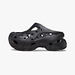 Crocs Caged Clog - כפכפי קרוקס פלטפורמה לנשים בצבע שחור