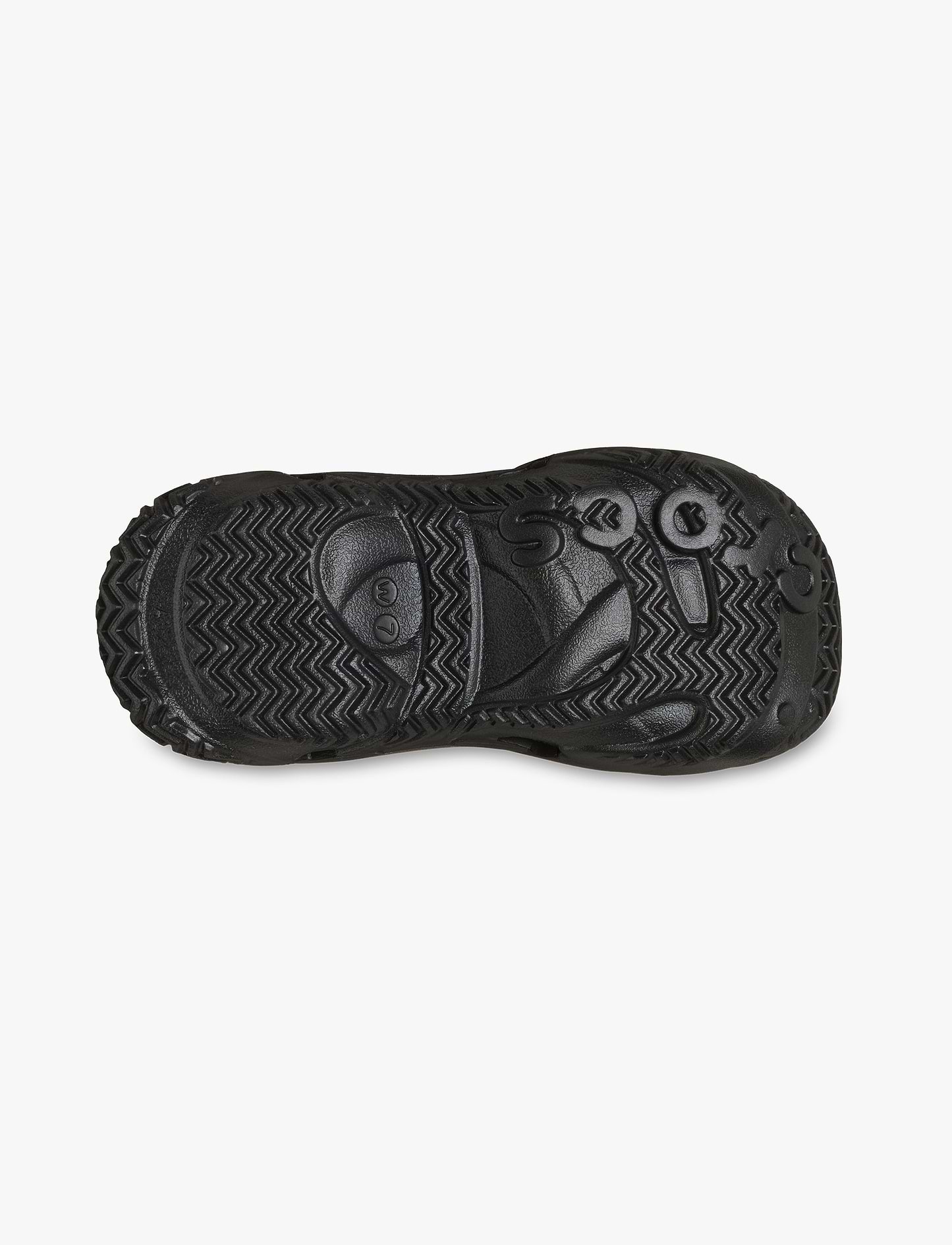 Crocs Caged Clog - כפכפי קרוקס פלטפורמה לנשים בצבע שחור