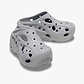 Crocs Caged Clog - כפכפי קרוקס פלטפורמה לנשים בצבע אפור