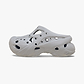 Crocs Caged Clog - כפכפי קרוקס פלטפורמה לנשים בצבע אפור