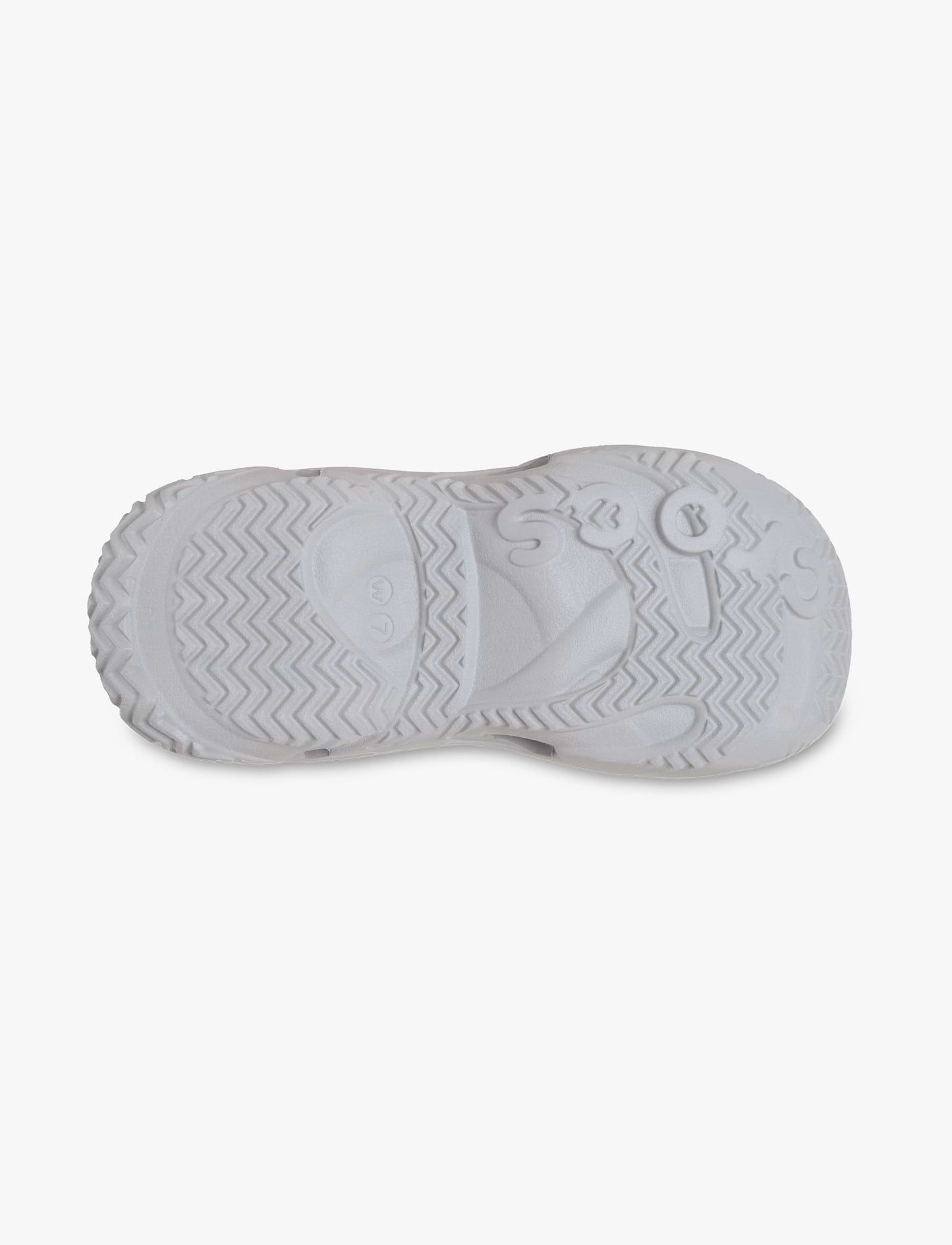 Crocs Caged Clog - כפכפי קרוקס פלטפורמה לנשים בצבע אפור