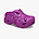 Crocs Caged Clog - כפכפי קרוקס פלטפורמה לנשים בצבע אשכולית