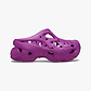 Crocs Caged Clog - כפכפי קרוקס פלטפורמה לנשים בצבע אשכולית