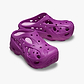 Crocs Caged Clog - כפכפי קרוקס פלטפורמה לנשים בצבע אשכולית