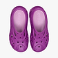 Crocs Caged Clog - כפכפי קרוקס פלטפורמה לנשים בצבע אשכולית