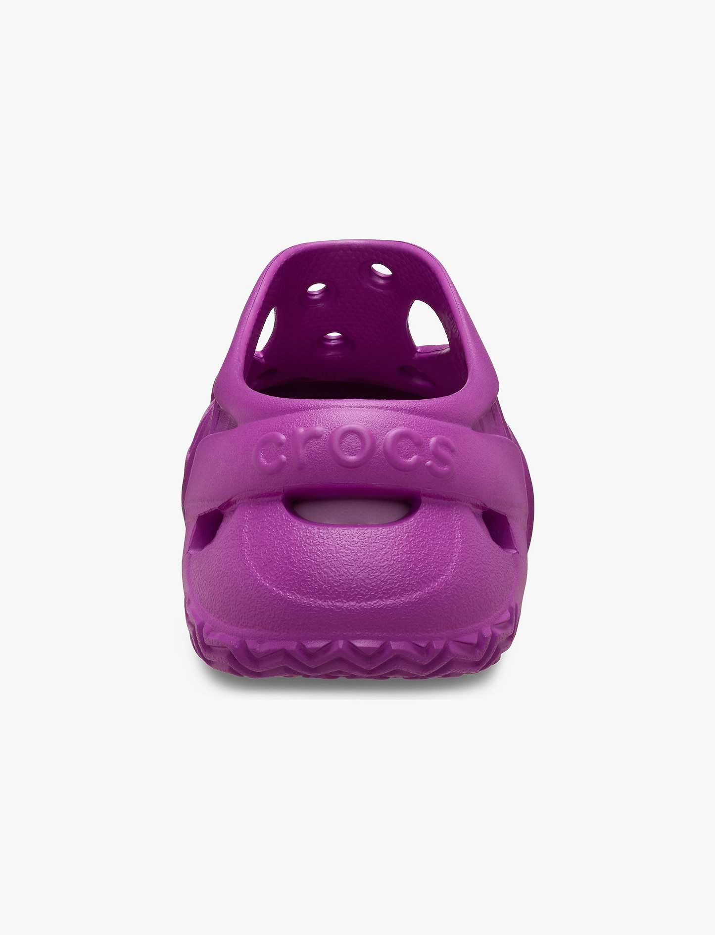Crocs Caged Clog - כפכפי קרוקס פלטפורמה לנשים בצבע אשכולית