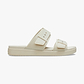 Crocs Brooklyn Buckle Low Low - כפכפי קרוקס ברוקלין לנשים בצבע אבן חול