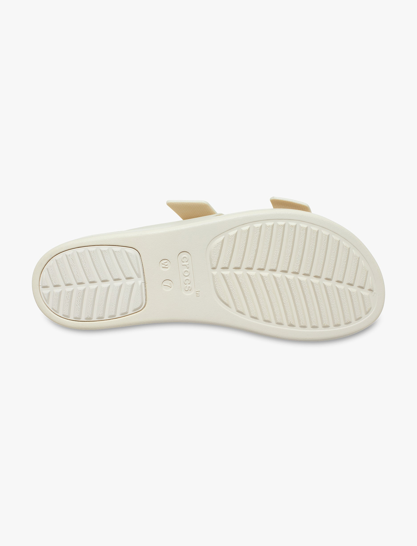 Crocs Brooklyn Buckle Low Low - כפכפי קרוקס ברוקלין לנשים בצבע אבן חול