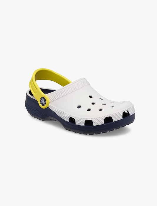 Crocs Classic Retro Sport Clog K - כפכפי קרוקס רטרו קלוג לילדים בצבע לבן