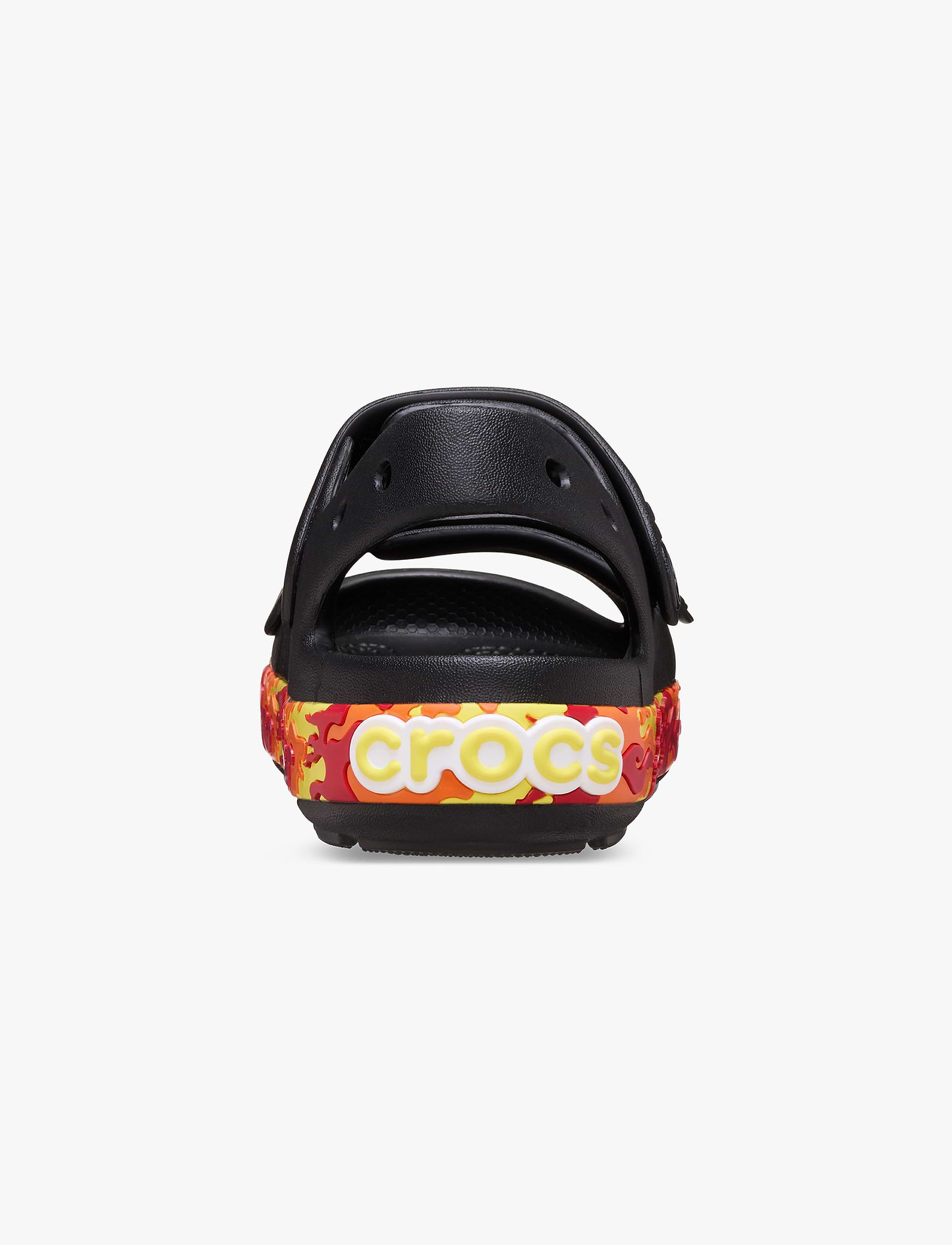 Crocs Crocband Cruiser Flames - סנדלי קרוקס קרוקבנד לילדים בצבע שחור